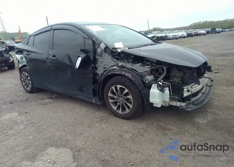 2022 Toyota Prius Night Shade from USA, damaged, VIN JTDKAMFU5N3166432